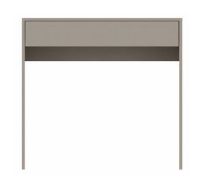 Escritorio Infinity gris 1 cajón