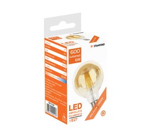 Ampolleta led 6W E27 luz cálida Vintage
