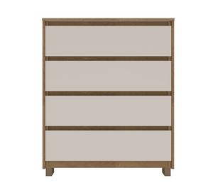 Cómoda Coímbra café 4 cajones