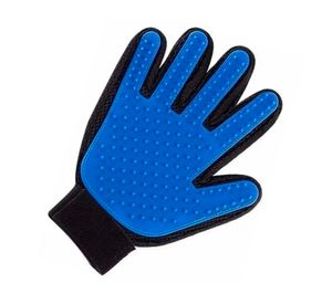 Guante quita pelos mascotas 18x23 cm azul