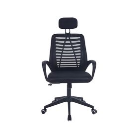Silla de escritorio Mesh cabezal  negro