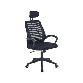 Silla de escritorio Mesh cabezal  negro
