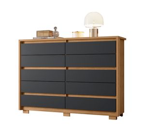 Zapatero Dueto café/grafito