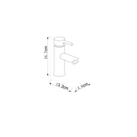 Monomando lavatorio Riga