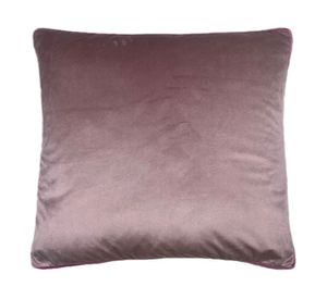Cojín terciopelo rosa 45x45 cm