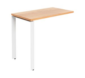 Escritorio lateral Space natural/blanco