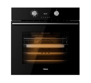 Horno eléctrico empotrado HLB-8550 SC BK negro 63 lt