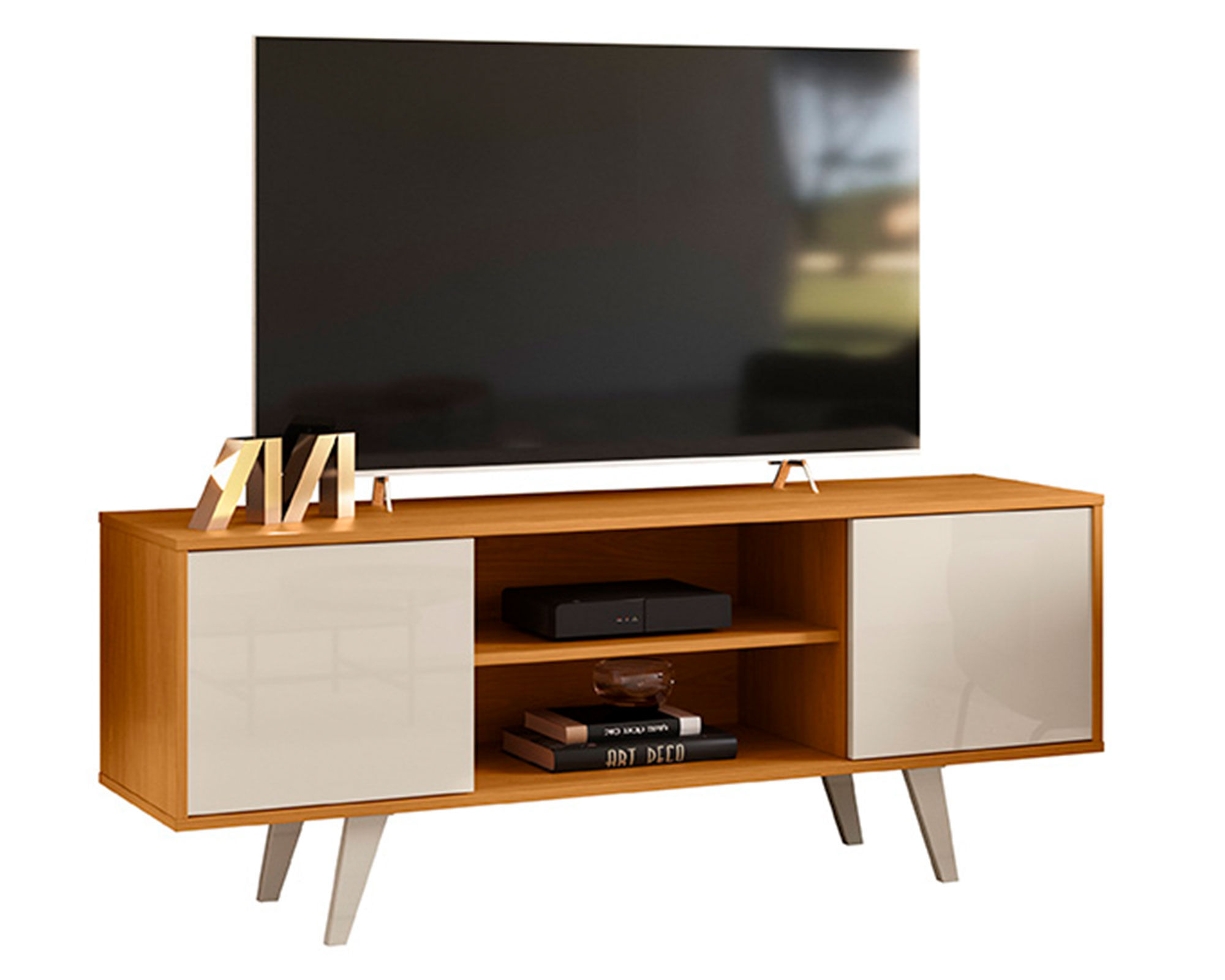 Altavisión Rack TV 50" Lisboa cinamomo/off white