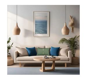 Cojín Básico verde musgo 30x50 cm