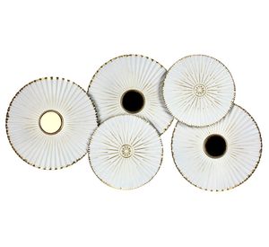 Decoración pared metal 46x87.5x6 cm