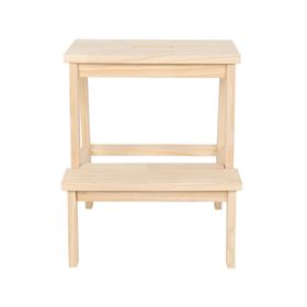 Banquito 2 pasos natural 50x42x39 cm