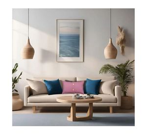 Cojín Básico rosa 30x50 cm