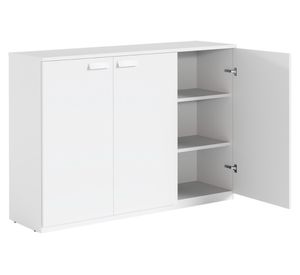Gabinete medio Space 3 puertas 123x40x150 cm