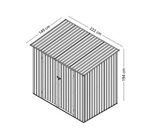 Bodega 194x222x149 cm Joy B1