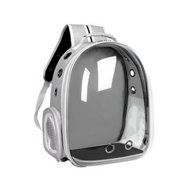 Mochila bolso de transporte 31x28x42 cm gris claro