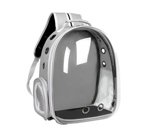 Mochila bolso de transporte 31x28x42 cm gris claro