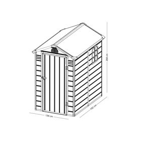 Bodega 204x134x192 cm Ave B1