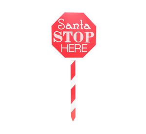 Estaca decorativa Stop