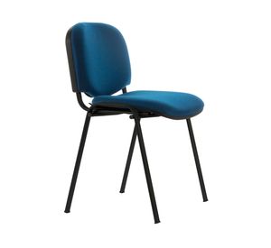 Silla de escritorio Isósceles tapiz azul 76x64x45 cm