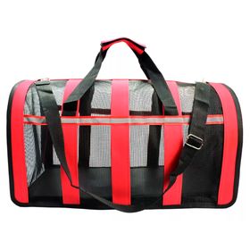 Bolso de transporte 34x24x23 cm rojo