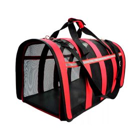 Bolso de transporte 34x24x23 cm rojo