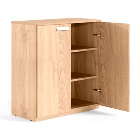 Gabinete medio Space 2 puertas natural 123x40x80 cm