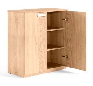 Gabinete medio Space 2 puertas natural 123x40x80 cm