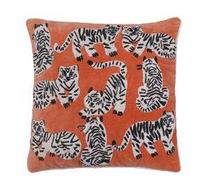 Cojín bordado 50x50 cm Animal D2