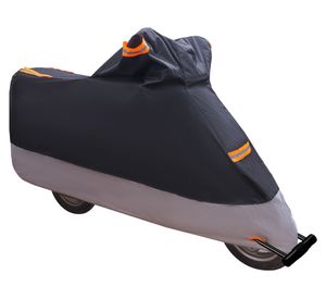 Funda cubre moto Premium M negro/plata