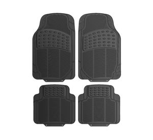 Cubre piso auto 4 piezas negro