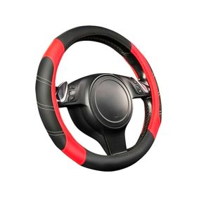 Cubre volante T1 negro/rojo