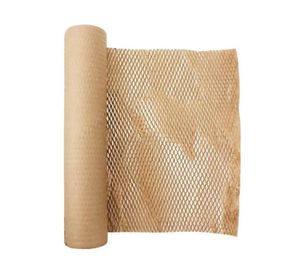 Rollo papel panal 25 m café