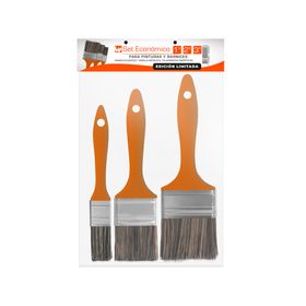 Set 3 Brochas 1"+2"+3" Edición limitada