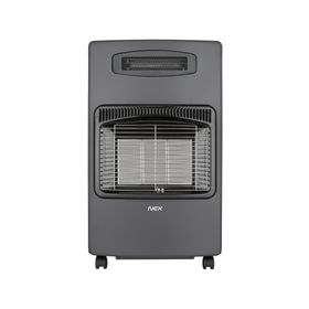 Estufa a gas hibrida EGAS15KGTB 15 kg negro