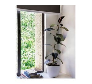 Macetero Biodegradable Bamboo blanco 24x24x18 cm