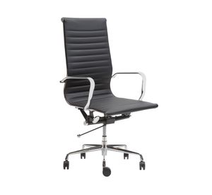 Sillón ejecutivo Atton alto negro 107x55.5x55.5 cm