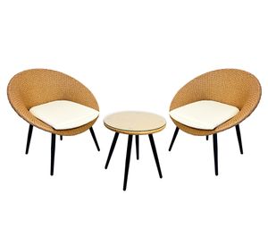 Juego de living balcón Punta del este beige