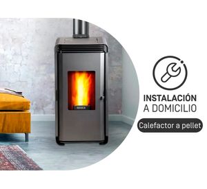 Instalación Calefactor a Pellet 1 Piso