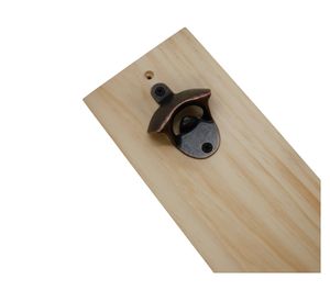 Destapador cerveza pared natural