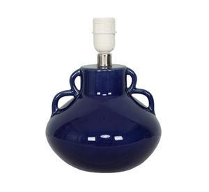 Lámpara mesa base E27 1L azul