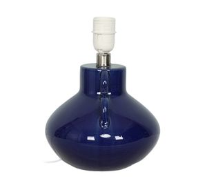 Lámpara mesa base E27 1L azul