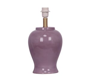 Lámpara base mesa E27 1L morado