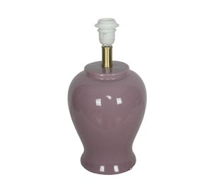 Lámpara base mesa E27 1L morado