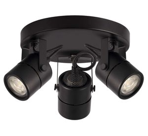 Spot GU10 3L Nebulosus mate negro