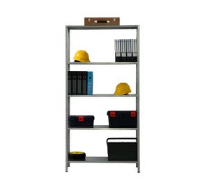 Repisa 5 niveles 200x100x40 cm cromo