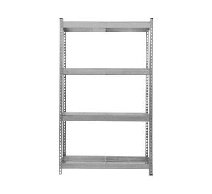 Repisa ventilada 4 niveles 176x150x60 cm cromo