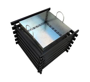 Fogón brasero fierro Air.46 terraza negro