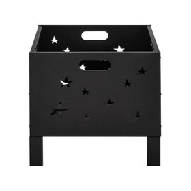 Fogón brasero metálico Air.44 figuras negro