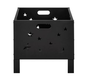 Fogón brasero metálico Air.44 figuras negro