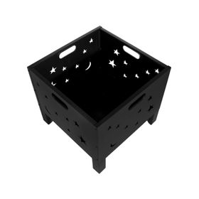 Fogón brasero metálico Air.44 figuras negro